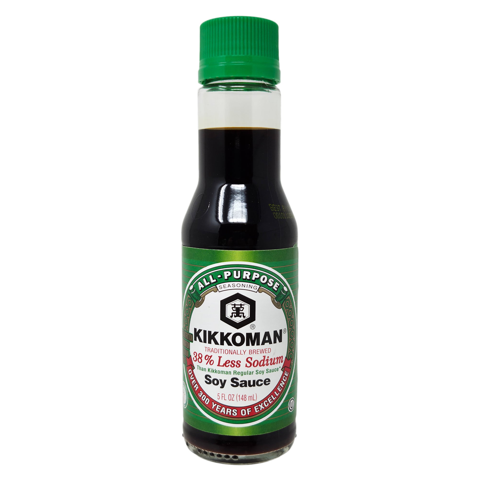 Kikkoman 38% Less Sodium Soy Sauce - 5oz.